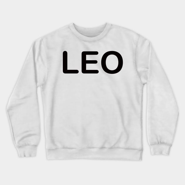 LEO Crewneck Sweatshirt by mabelas